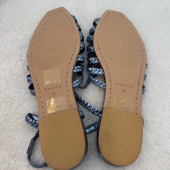 BODEN Woven Multistrap Flat Sandals‎ size 39 - Picture 6 of 6